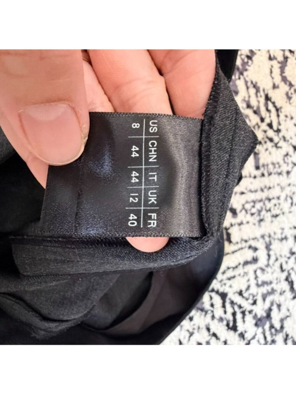 Lafayette 148 New York Irving Gray Wool Blend Dress Pants Women's Size 8 H86 - Picture 8 of 15